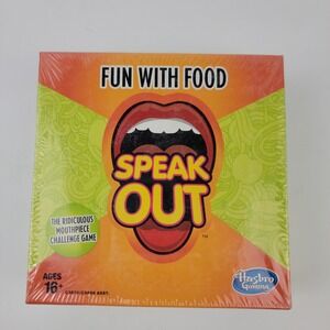 Hasbro Gaming Speak Out Fun With Food Expansion Pack Game C3870 NEW